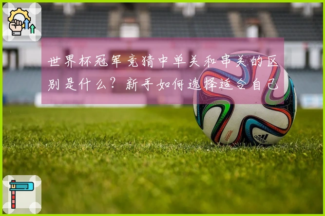 世界杯冠军竞猜中单关和串关的区别是什么？新手如何选择适合自己的投注方式？