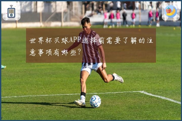 世界杯买球APP选择前需要了解的注意事项有哪些？
