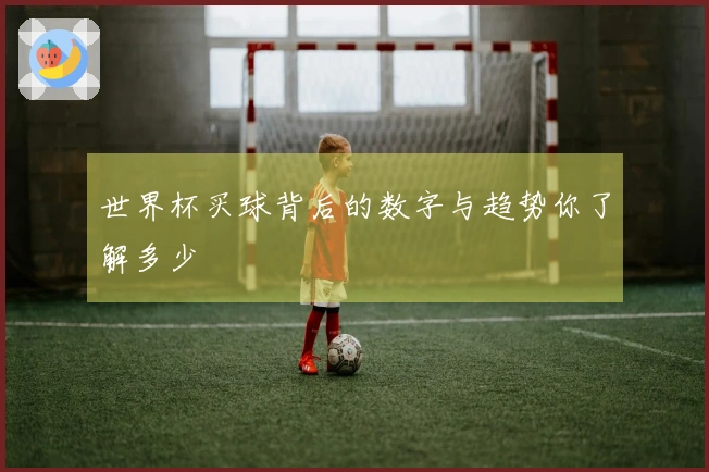 世界杯买球背后的数字与趋势你了解多少