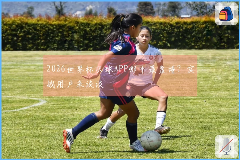 2026世界杯买球APP哪个最靠谱？实战用户来谈谈