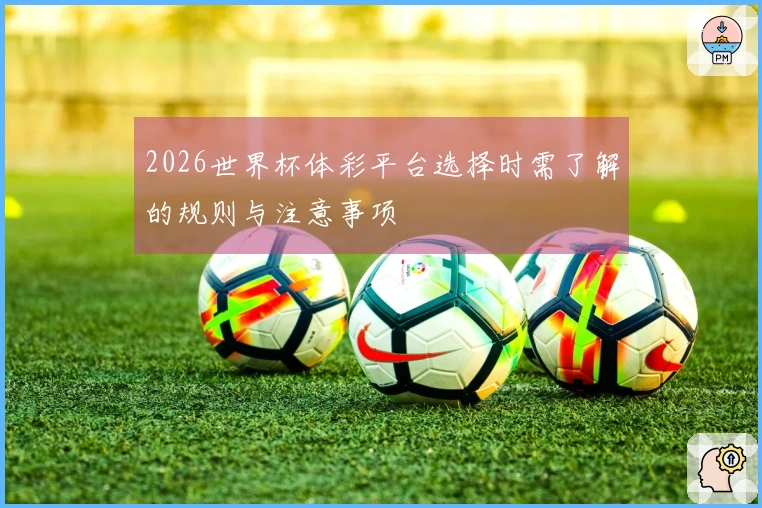 2026世界杯体彩平台选择时需了解的规则与注意事项