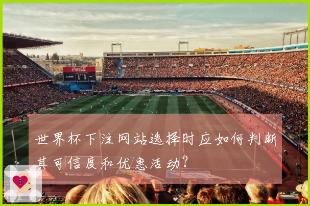 世界杯下注网站选择时应如何判断其可信度和优惠活动？